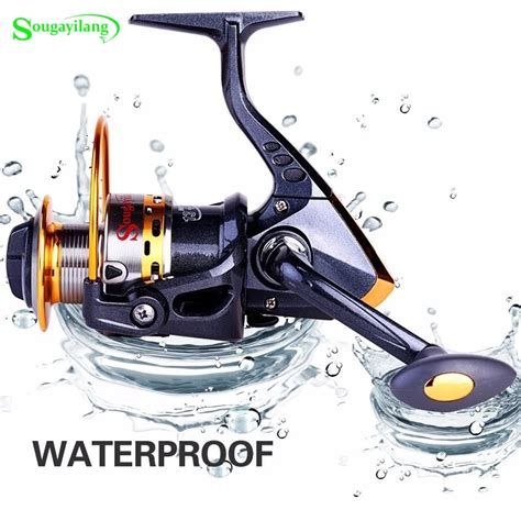 Sougayilang Fishing Reel Spinning For Saltwater Freshwater Fishing