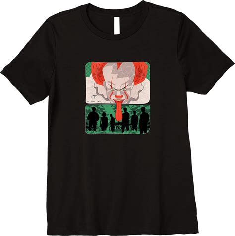 It Pennywise T Shirt It Chapter Pennywise Group Movie