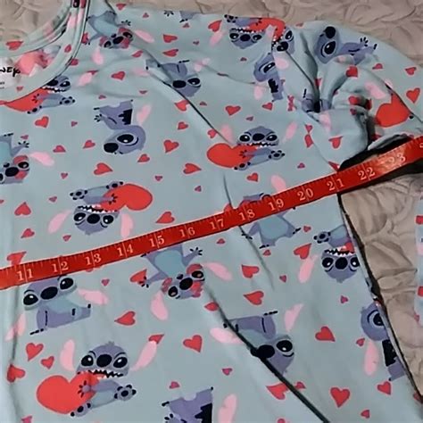 Disney Intimates Sleepwear Lilo And Stitch Pullover Sleep Shirt