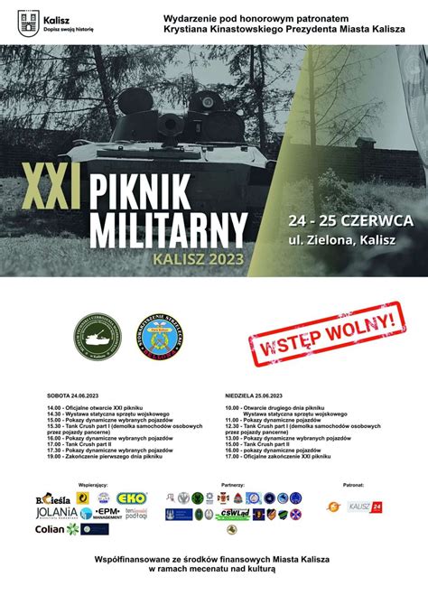 Calisia pl Już w weekend piknik dla miłośników sprzętu wojskowego