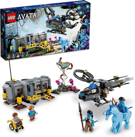 Lego Avatar Floating Mountains Site 26 And Rda Samson 75573 Building Set