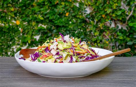 Shredded Crucifer Salad With Chicken Beingbrigid