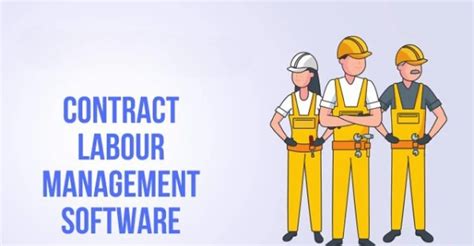 Contract Labour Management Software At Year Management