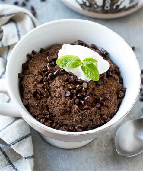 Easy Protein Chocolate Mug Cake Recipe Healthy Fitness Meals