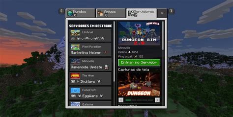 Os Melhores Servidores De Minecraft Para Pc Em Liga
