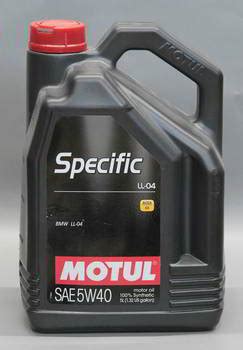 Масло моторное синтетическое MOTUL Specific LL-04 BMW 5W40, 5 литров ...
