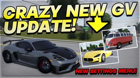 CRAZY NEW Greenville UPDATE NEW CARS OPTIONS MENU AND MORE YouTube