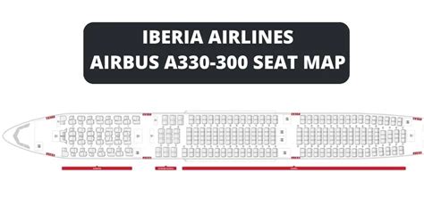 Airbus A330 300 Seat Map With Airline Configuration