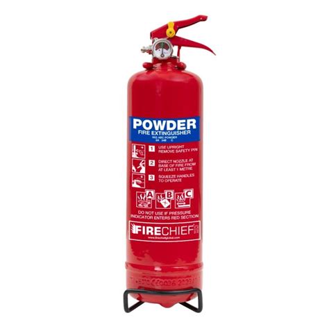 Firechief CTX 1kg ABC Powder Fire Extinguisher CXP1