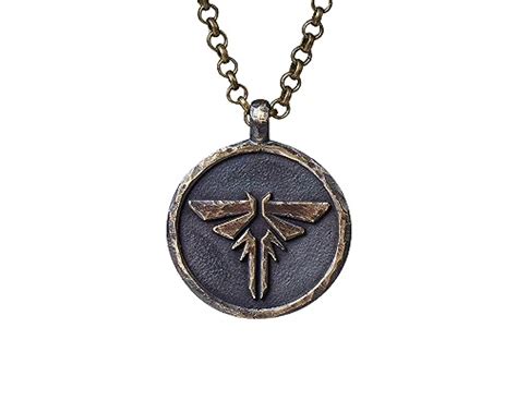 Amazon Baldur Jewelry The Last Us Of Firefly Pendant Necklace