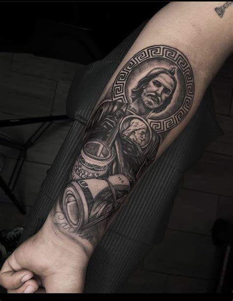 San Judas Tadeo en 2023 | Tatuaje con motivo de dinero, San tatuaje