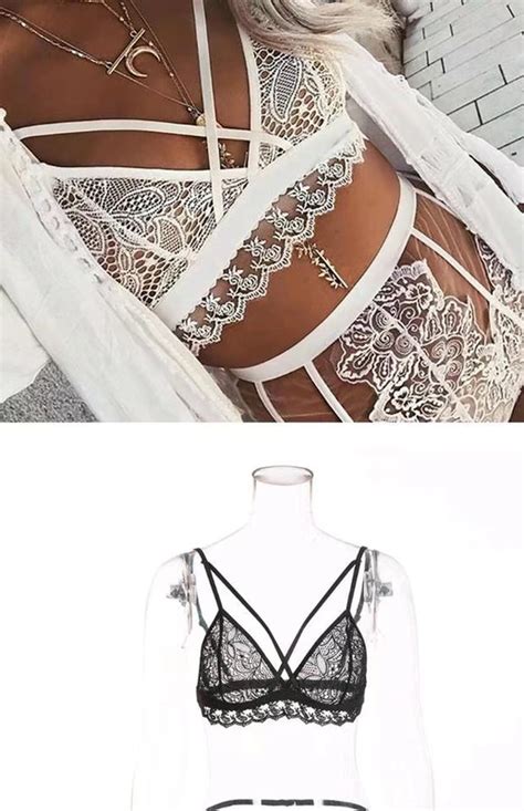 Mùa hè 2019 mới của phụ nữ ren thêu đồ lót gợi cảm thiết lập kích thước lớn mô hình bikini hai