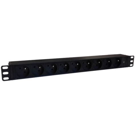 Bandeau PDU 19 1U 9 Prises FR Avec Voyant Lumineux