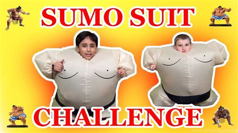 Sumo Suit Challenge Comedic Youtube