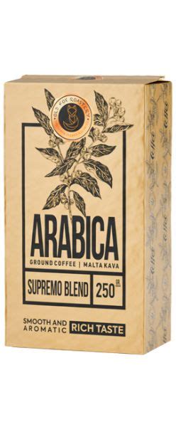 Supremo Blend 100 Arabica Malta Kava 250 G VYNOTEKA