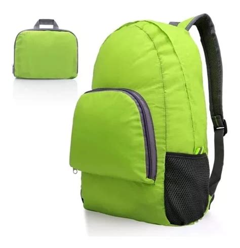 Mochila De Viaje Backpack Impermeable Plegable Grande