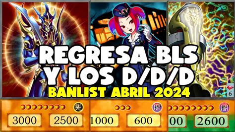 LlegÓ La Nueva Banlist Que No Es Banlist Y Regresan Muchos Decks Yu