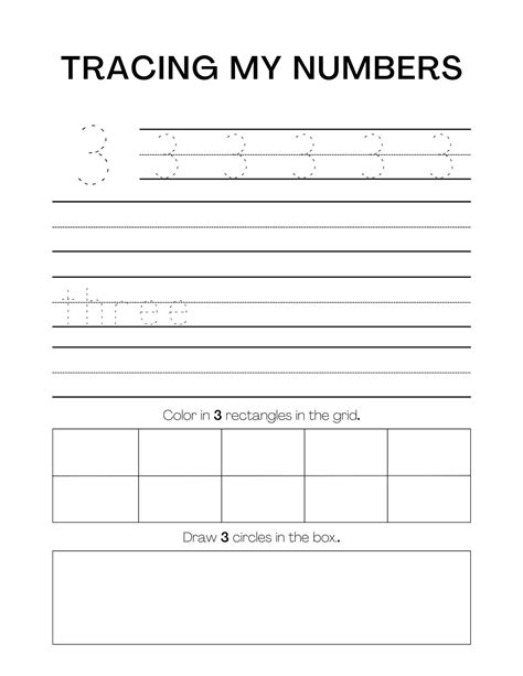 Letters and Numbers Tracing Printable Worksheet - Etsy