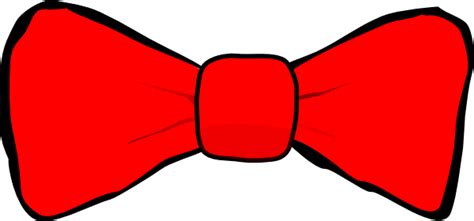 Bow Tie Red Clip Art at Clker.com - vector clip art online, royalty ...