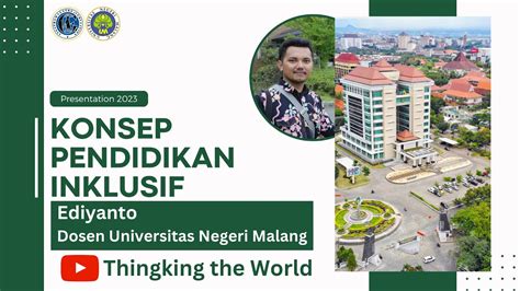 Konsep Pendidikan Inklusif Ediyanto Dosen Universitas Negeri Malang