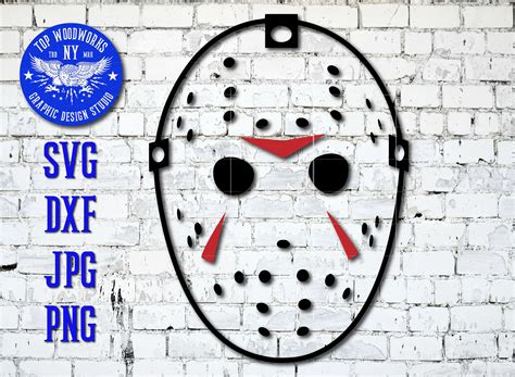 Jason Hockey Goalie Mask Friday The 13th Camp Crystal Lake 80s Horror