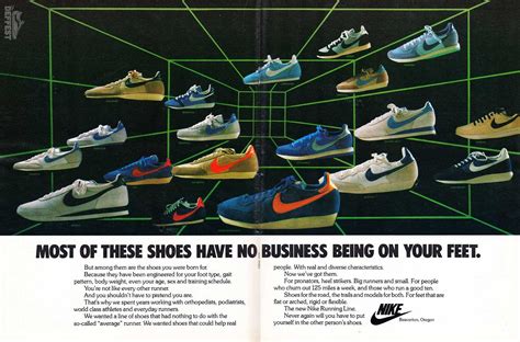 Nike Running Posters Vintage