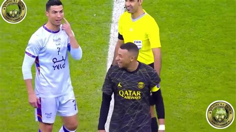 Messi Ronaldo Neymar Mbappe Showing Their Class In The Last Meeting