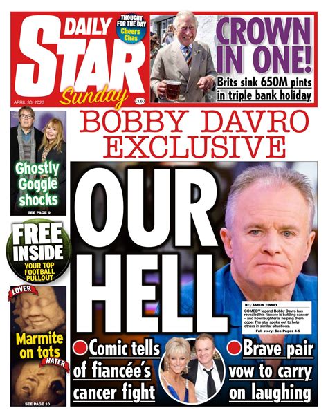 Daily Star Sunday Front Page 30th Of April 2023 Tomorrows Papers Today