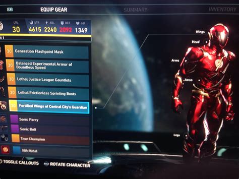 Justice League Flash Gear