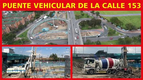 Ampliación del puente vehicular de la calle 153 con la autopista norte