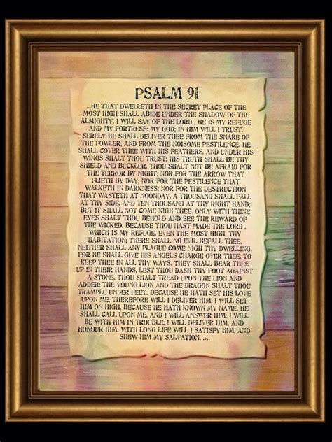 Psalm Prayer Cards Wallet Size Prayer Cards Cards In Etsy