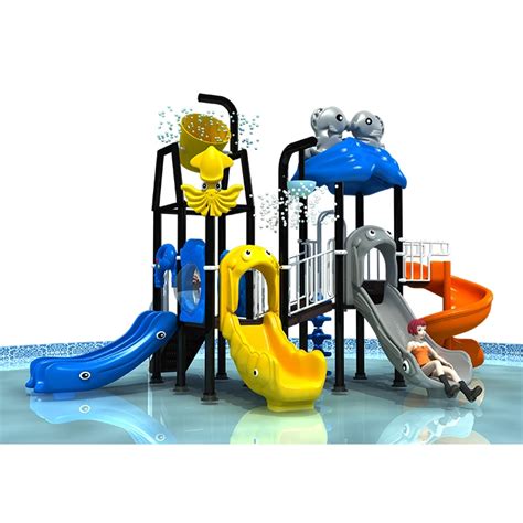 Large Plastic Outdoor Water Slide Park Children Swimming Pool Slide ...