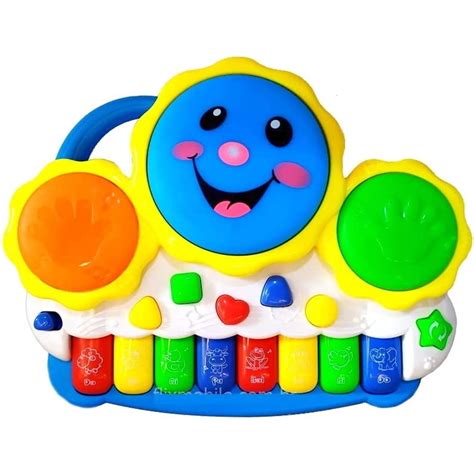 Teclado Piano Musical Bebê Brinquedo Infantil Divertido Shopee Brasil