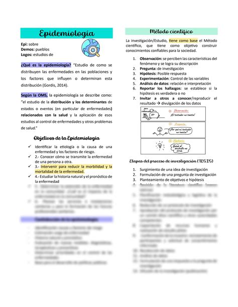 SOLUTION Epidemiolog A Conceptos Anal Tica Y Descriptiva Studypool