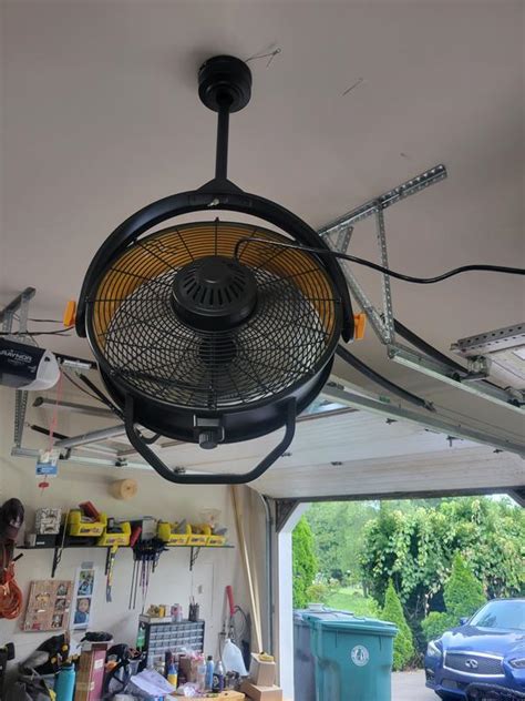 Ceiling Fan in Your Garage: Maximizing Comfort and Functionality