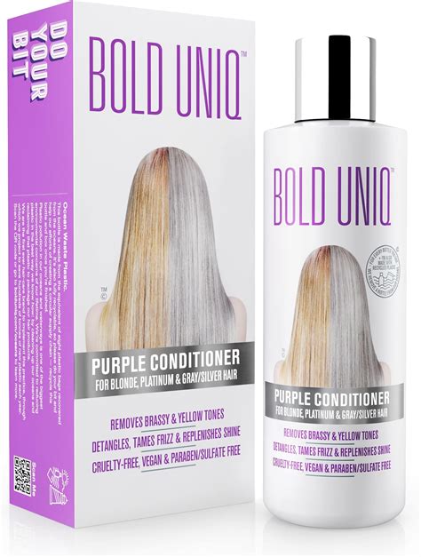 Amazon Purple Conditioner For Blonde Platinum Gray Silver Hair