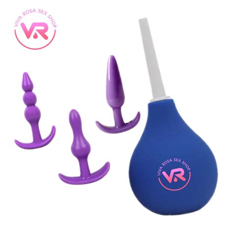 Kit Ducha Higiênica Anal Kit 3 Plugs anal Shopee Brasil