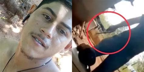 Imagens Fortes Jovem Filma A Pr Pria Morte Cometida Por Padrasto Em