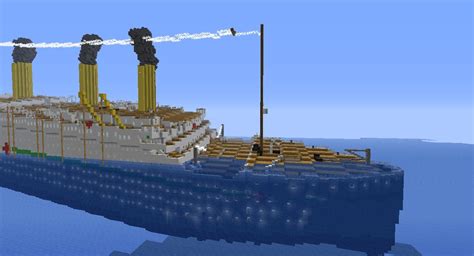 H.M.H.S.Britannic sinking Minecraft Map