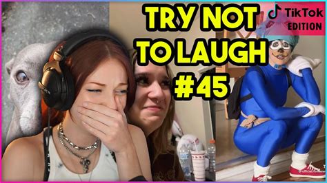 Try Not To Laugh Challenge 45 Tiktok Edition Kruz Reacts Youtube