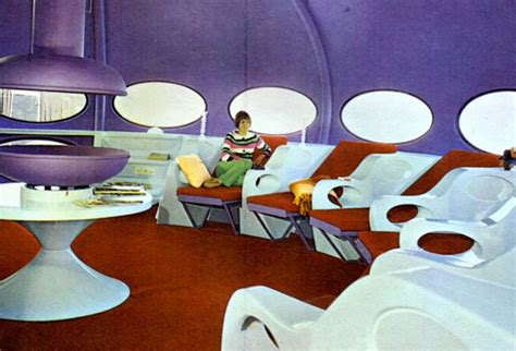 Futuro House Home Inside A Ufo