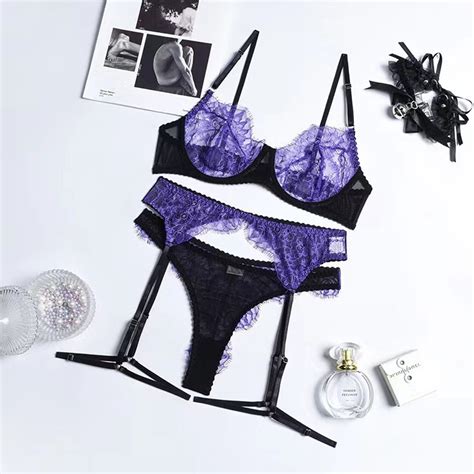 Kcodviy Lingerie Set New Fashion Lace Lingerie Underwear Sleepwear G