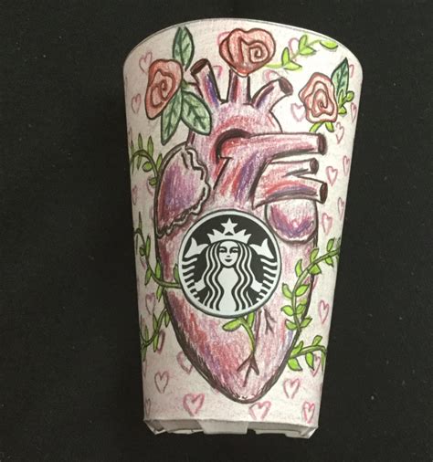 Huron Art — Starbucks cups redesigned