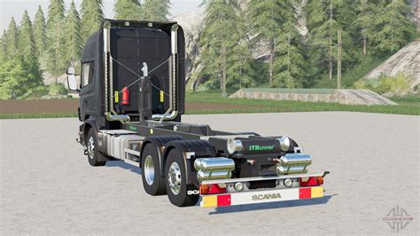 Scania R730 6x4 Topline Cab Hooklift Para Farming Simulator 2017