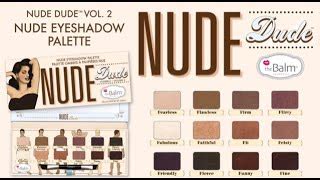 theBalm Nude Dude Eyeshadow Palette SEK YOU se på Parfym Dofter Nisch och