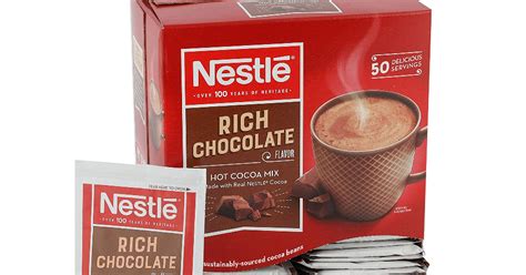 Packets Of Nestle Hot Chocolate Packets Hot Cocoa Mix Rich