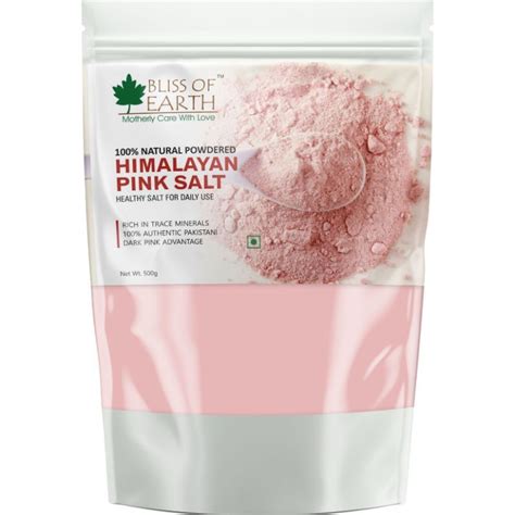 Buy Bliss Of Earth Pakistan Himalayan Pink Salt Powdered Online