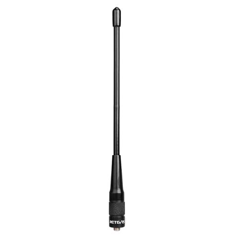 Retevis Sma F Antena De Radio Bidireccional Uhf Vhf De Doble Banda Para