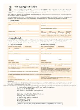 Fillable Online 106445 Unit Trust Application Form 18 3 09 10 40 Page 1