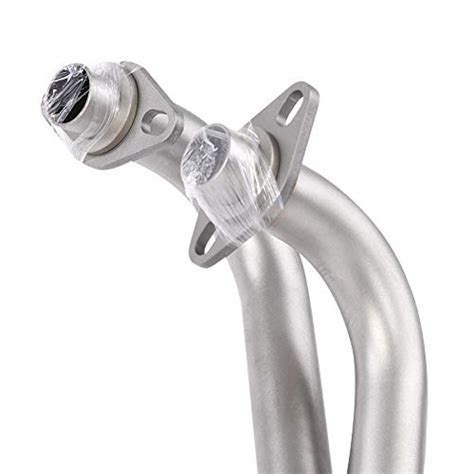 Cuque Motorcycle Full Exhaust System Vent Front Pipe Stainless Steel